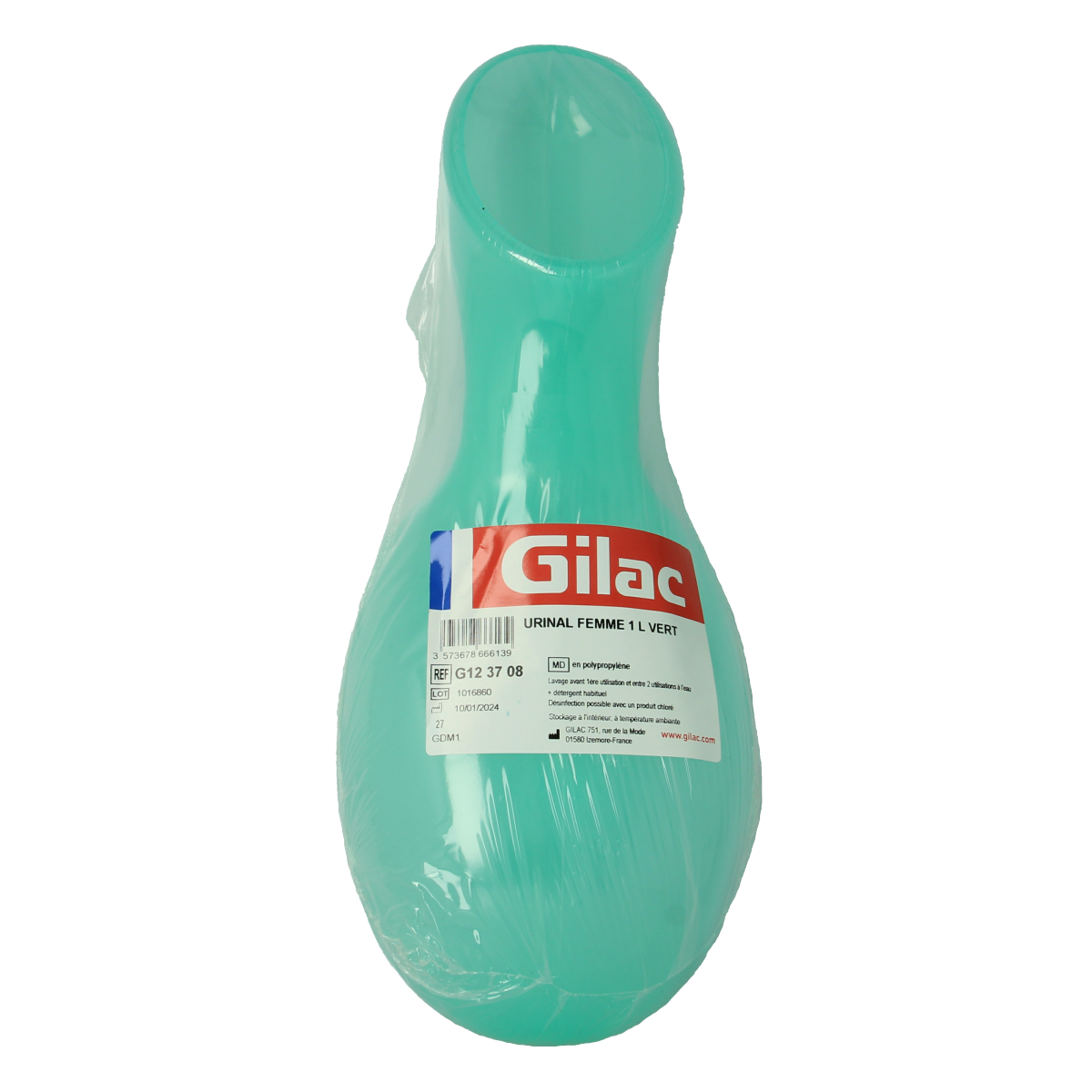 Mainit Urinaal vrouw plastic 1.00 Stuks