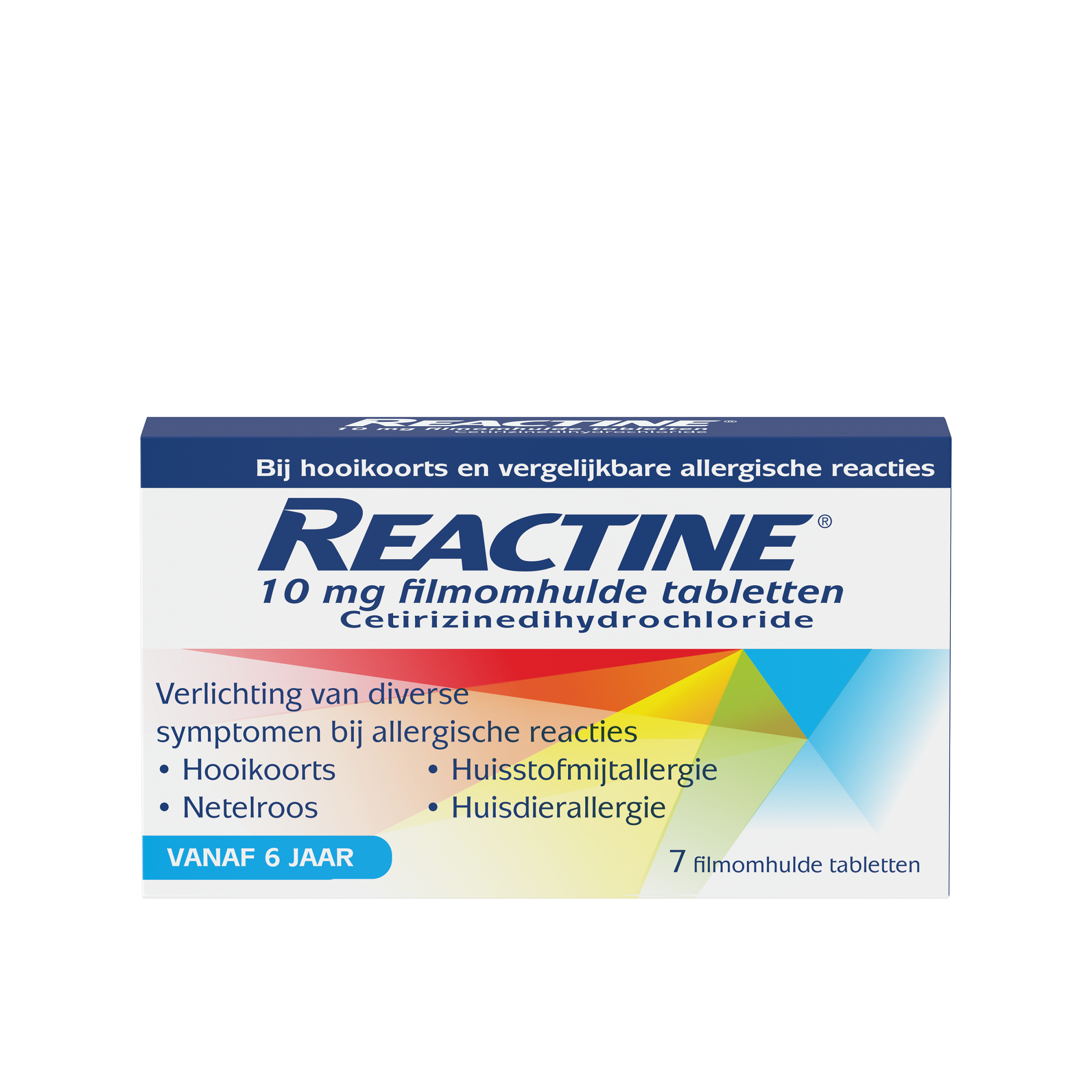 Reactine Anti cetrizine dihydrochloride 10mg 7.00 Tabletten
