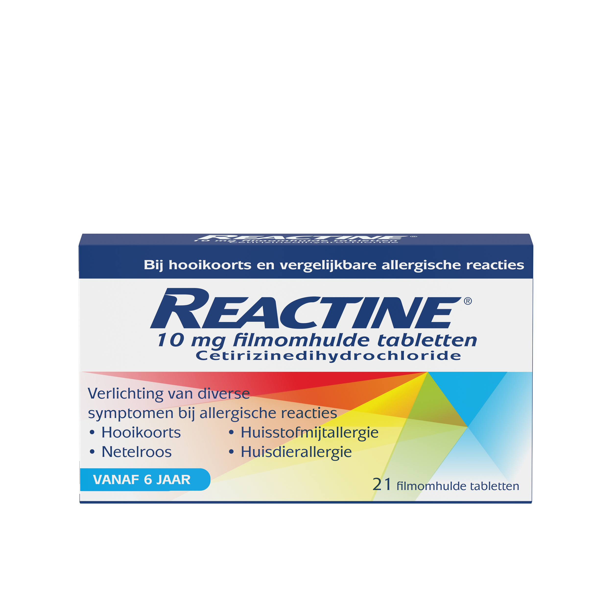 Reactine Anti histamine 10mg 21.00 Tabletten