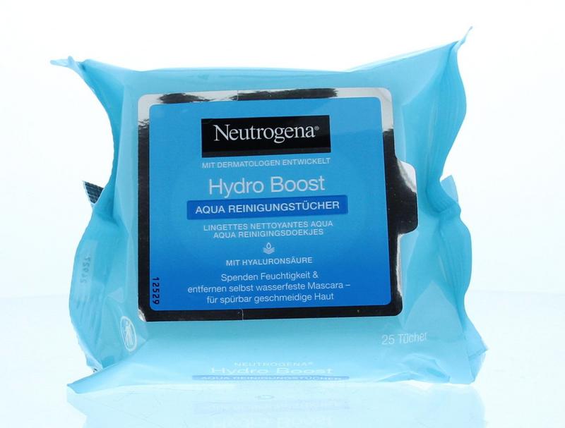 Neutrogena Hydra boost wipes  25 Stuks