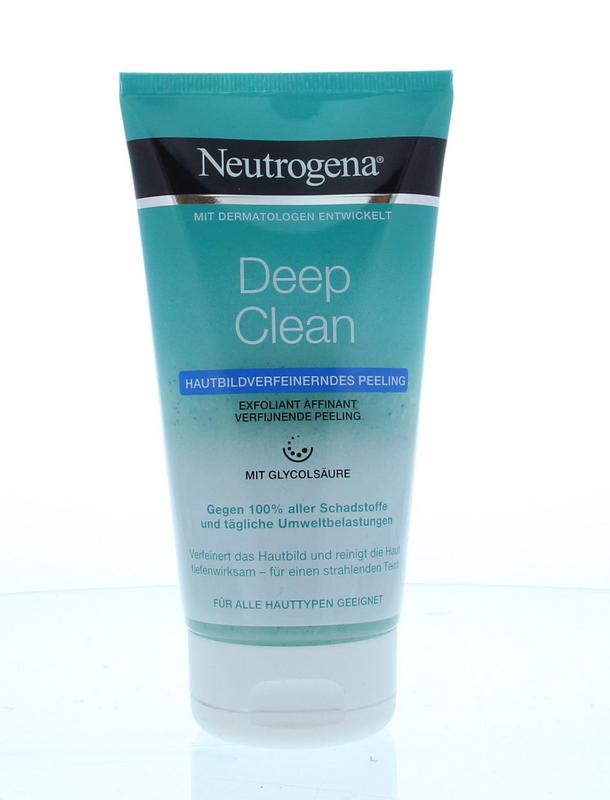 Neutrogena Deep clean verfijnende peeling  150 Milliliter