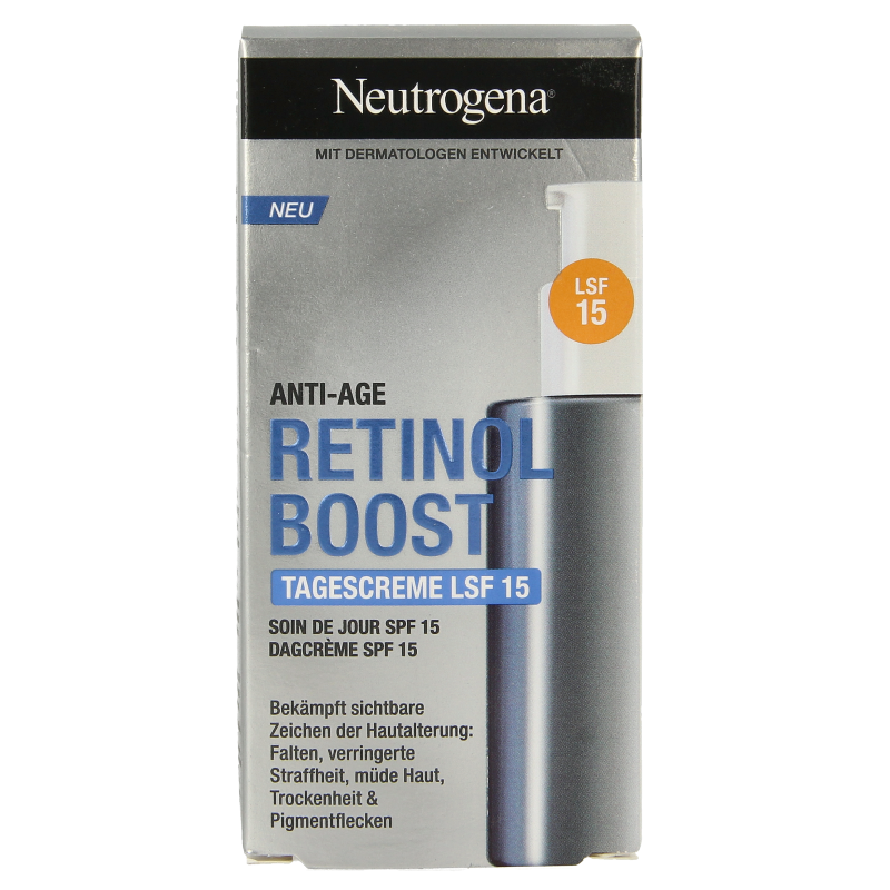 Neutrogena Retinol boost day creme SPF15  50 Milliliter
