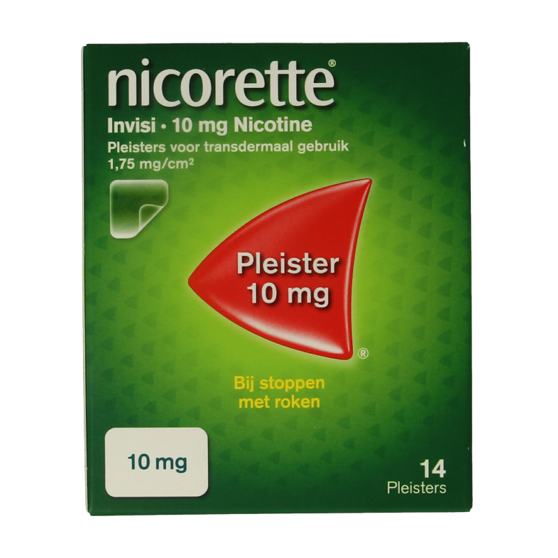 Nicorette Pleister 10mg 14 Stuks