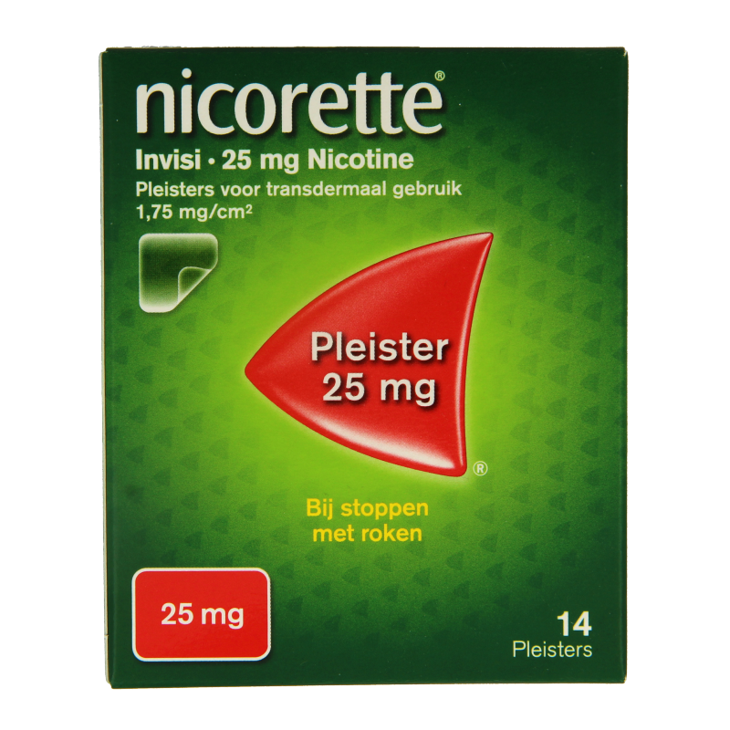 Nicorette Pleister 25mg 14 Stuks