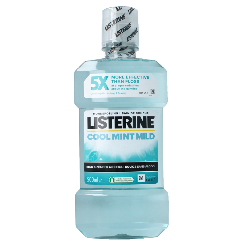 Listerine Mondwater coolmint mild 500 Milliliter