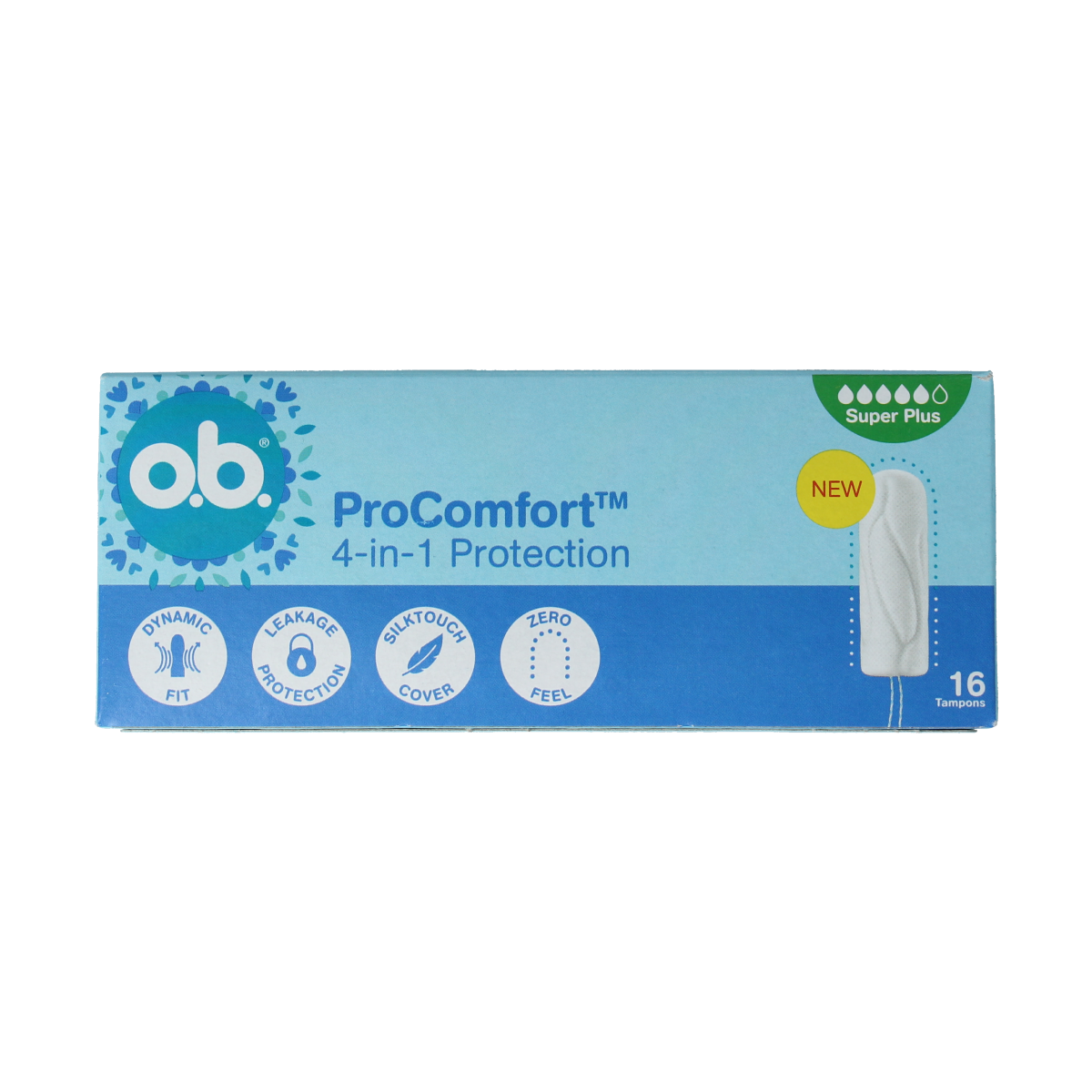 OB Tampons pro comfort advanced super plus 16.00 Stuks
