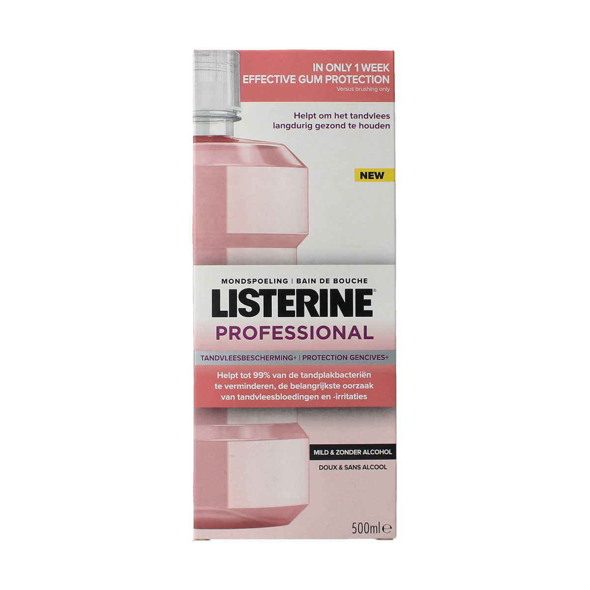 Listerine Mondwater professional gum protect 500.00 Milliliter