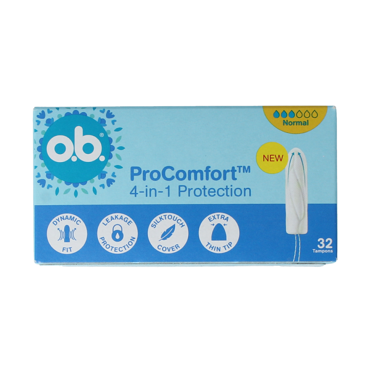 OB Tampons pro comfort advanced normal 32.00 Stuks