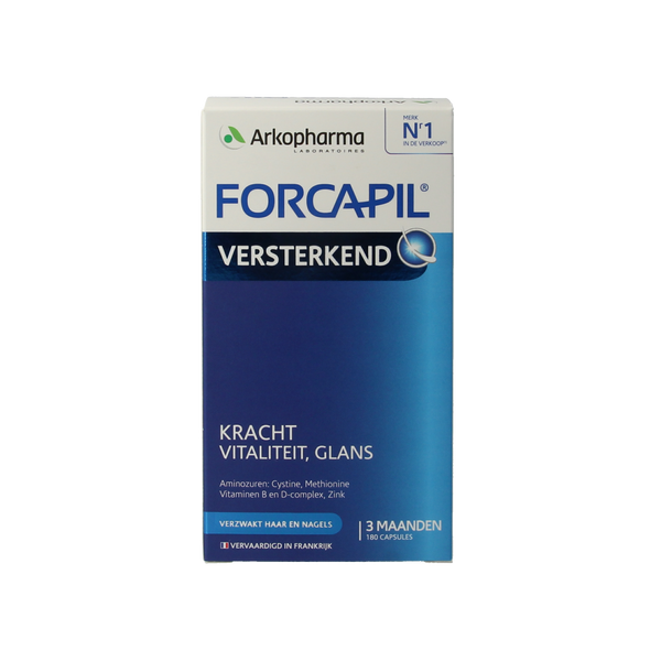 Forcapil Versterkende capsules voor haar en nagels 180.00 Capsules