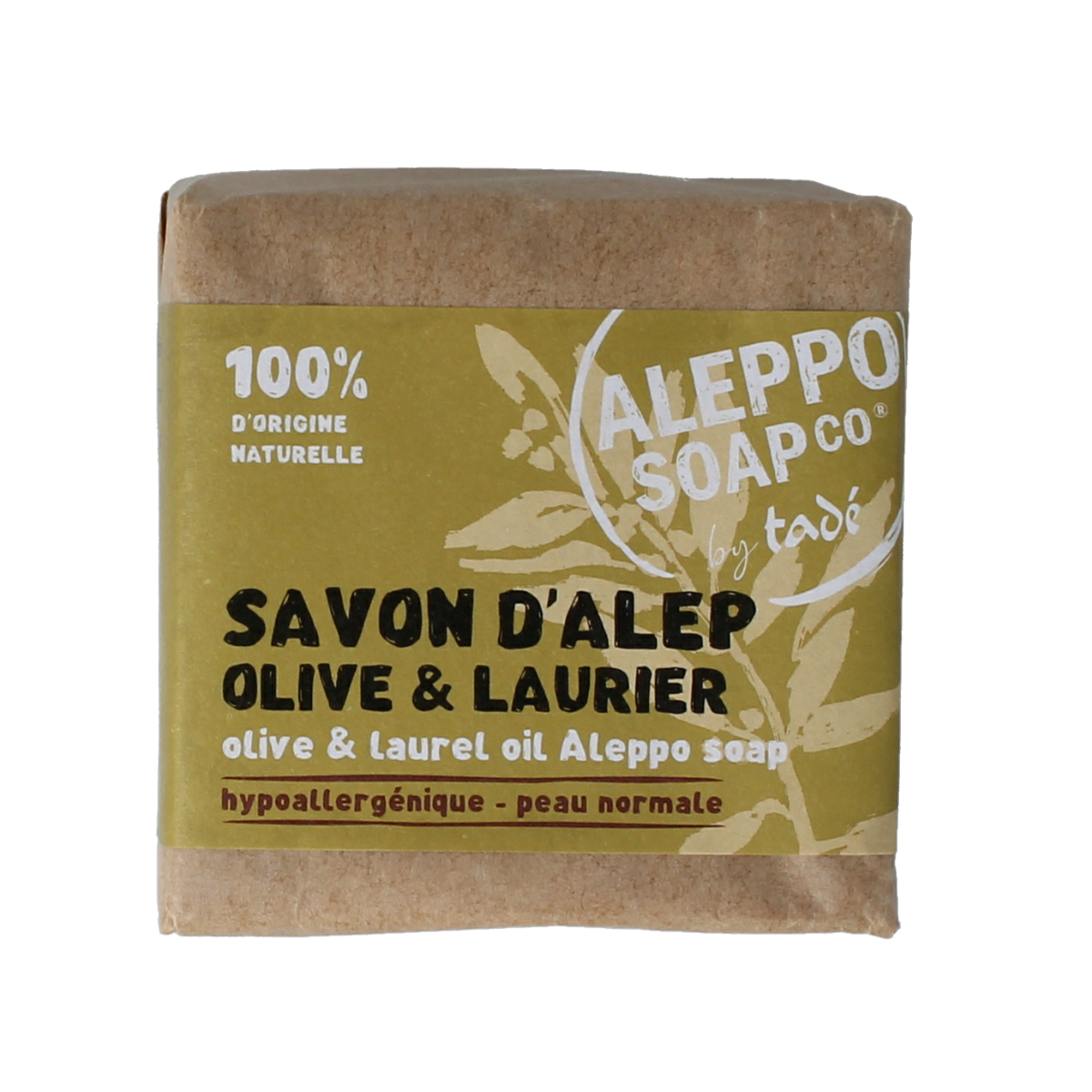 Aleppo Soap Co Zeep olive & laurier 180.00 Gram