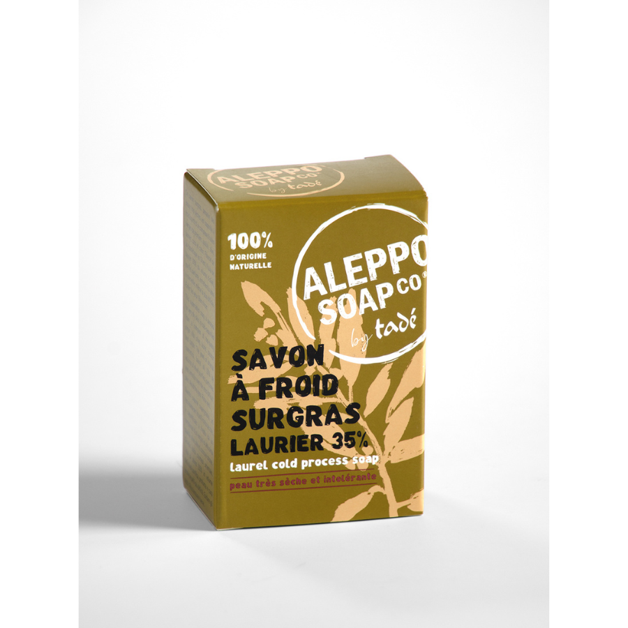 Aleppo Soap Co Zeep 35% laurier doosje 150 Gram