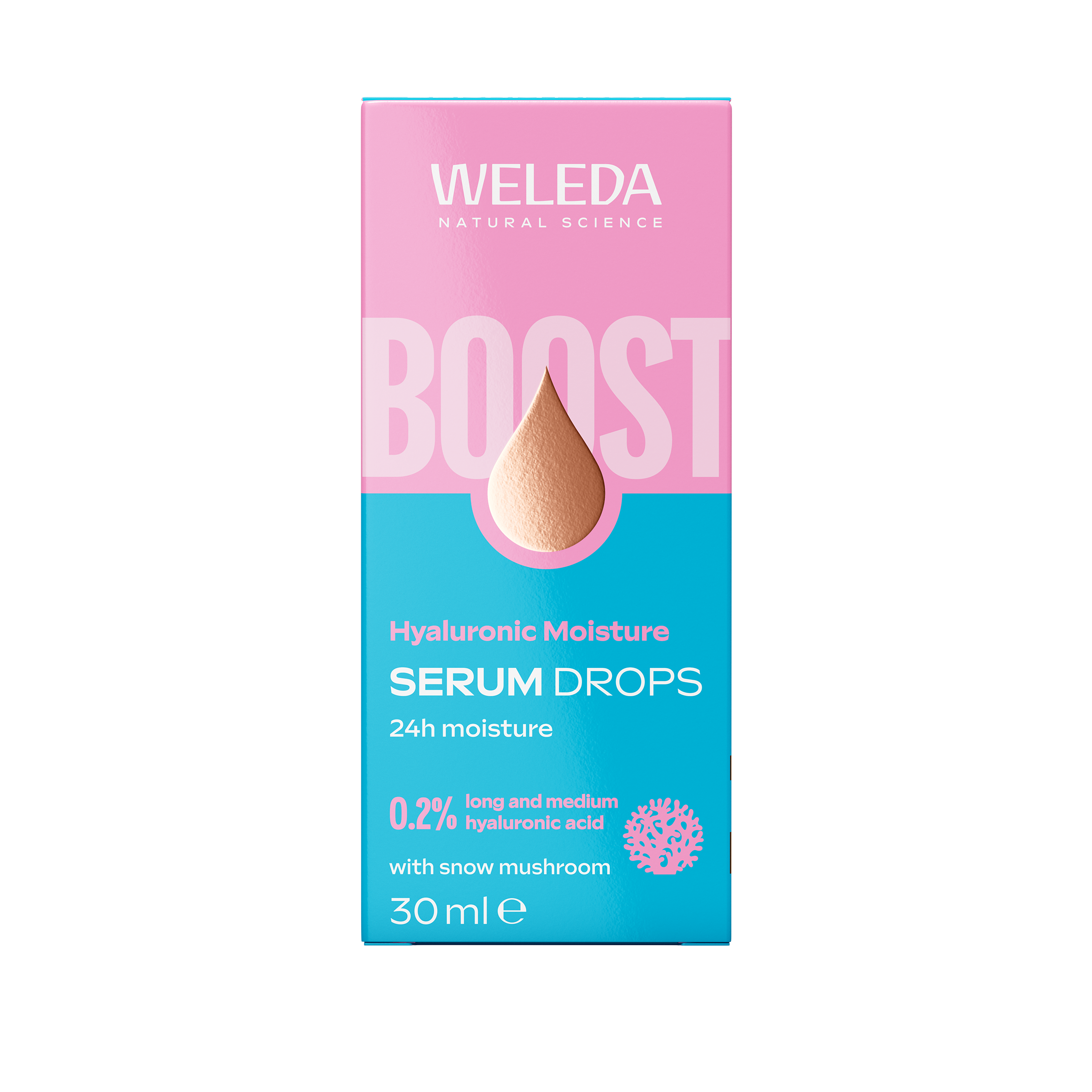 Weleda Hyaluronic boost serum drops bio 30 Milliliter