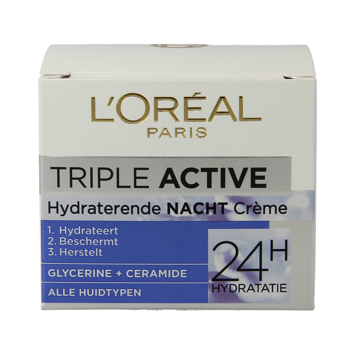 L'Oreal Paris Dermo expertise triple active nachtcreme 50.00 Milliliter