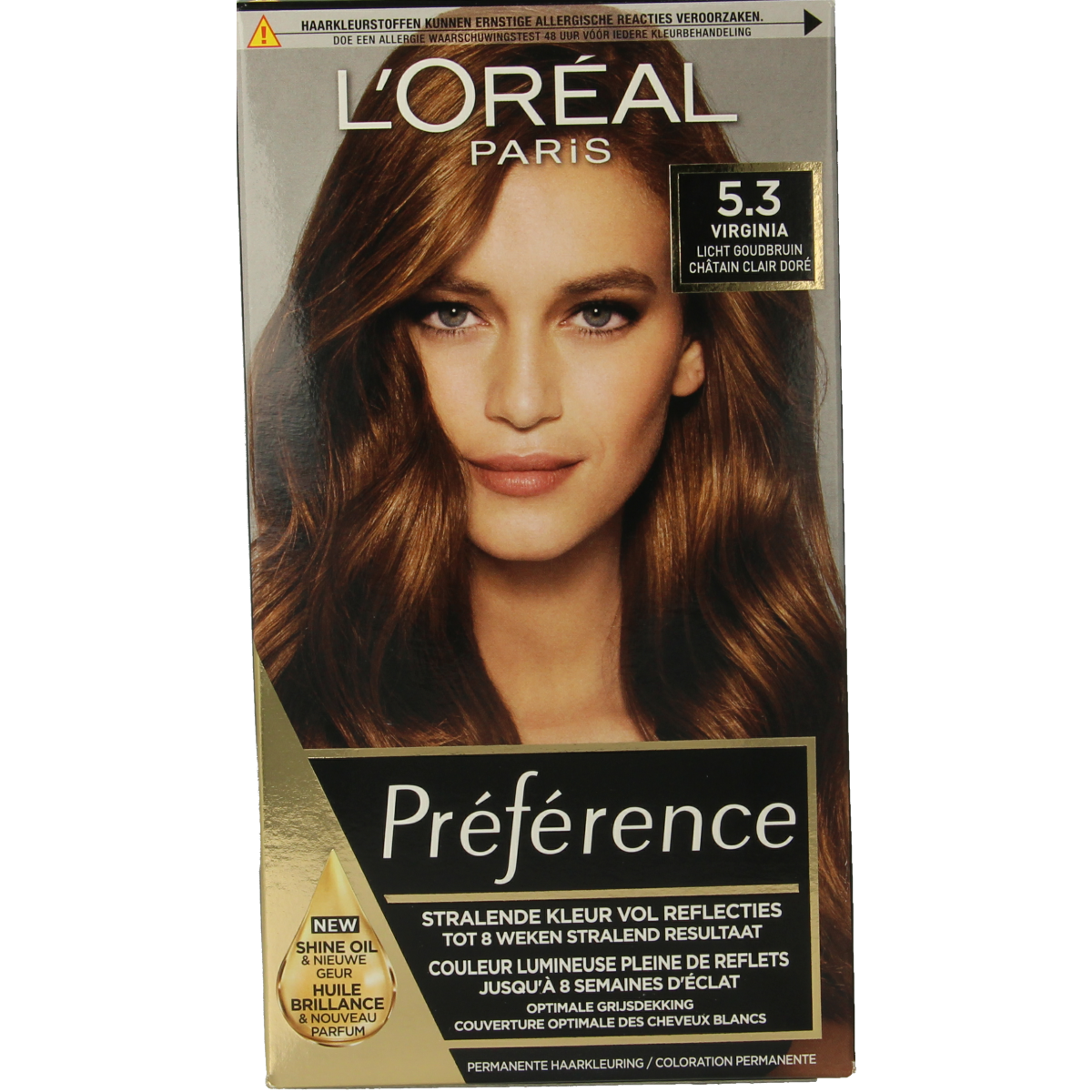 Preference 5.3 Virgin licht goudbruin 1.00 Set