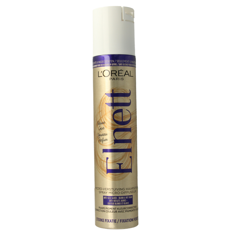 Elnett Purple hairspray sterke fixatie 200 Milliliter