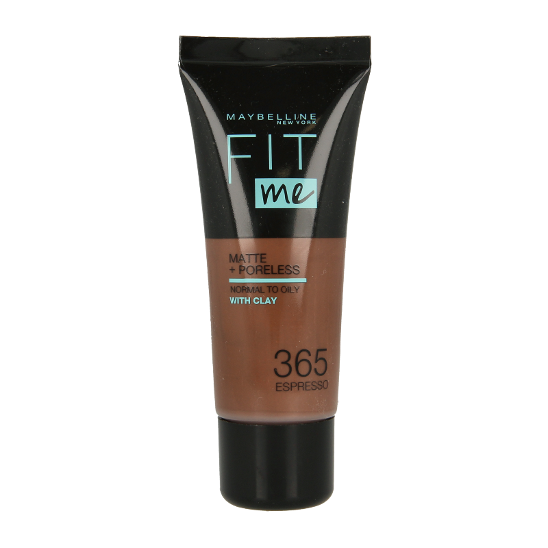 Maybelline Fit Me matte & poreless foundation 365 espresso  1 Stuks