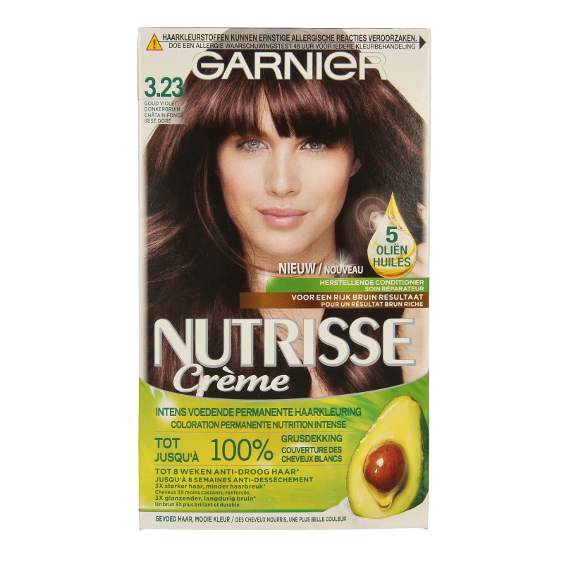 Nutrisse Nutrisse 3.23 violet donker bruin  1 Set