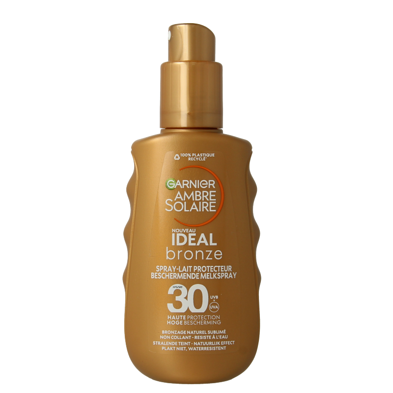 Ambre Solaire Melkspray ideal bronze SPF30 150 Milliliter