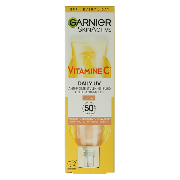 Garnier SkinActive vitamine C glowy UV fluid SPF50+ 40.00 Milliliter