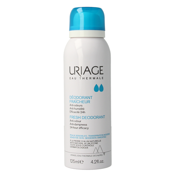Uriage Thermaal water verfrissende deodorant 125.00 Milliliter