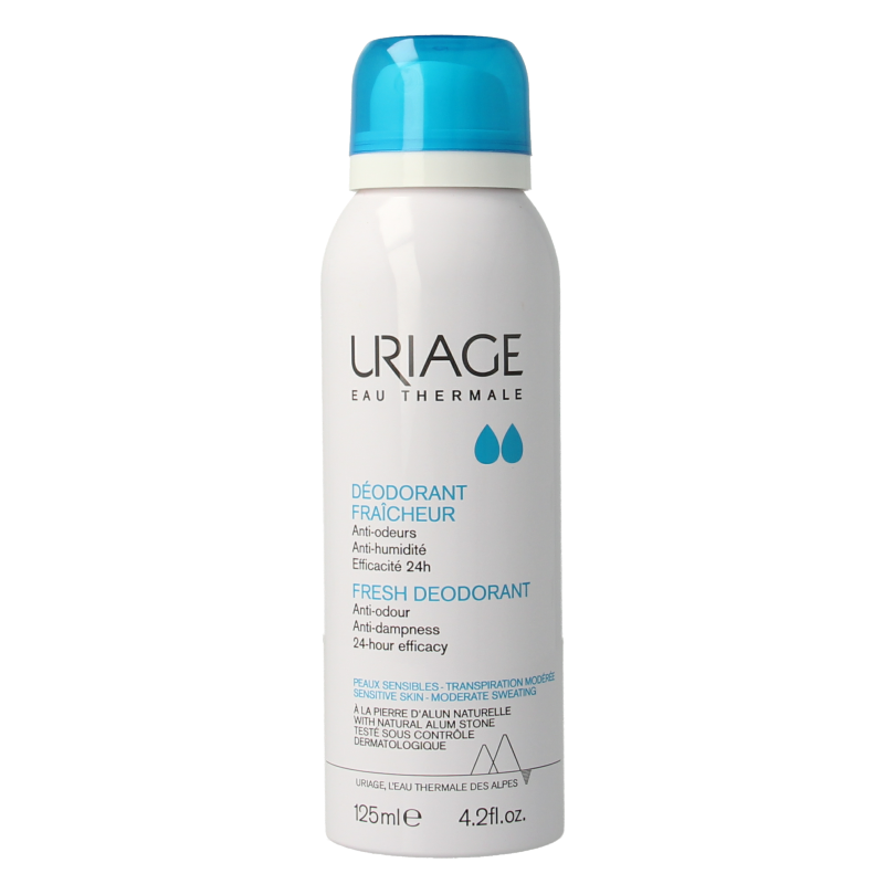 Uriage Thermaal water verfrissende deodorant 125 Milliliter