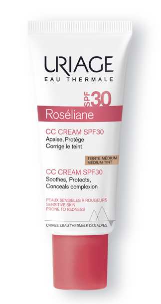 Uriage Roseliane hydr & besch creme teint SPF30 40 Milliliter