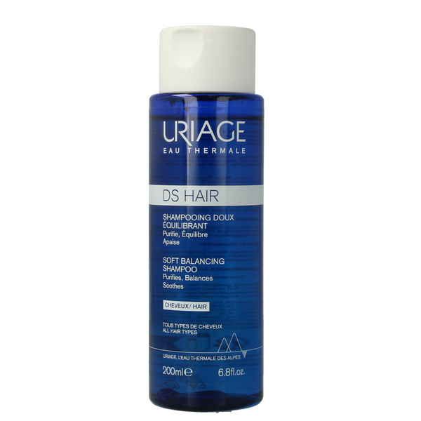Uriage DS milde evenwichtsherstellende shampoo 200.00 Milliliter