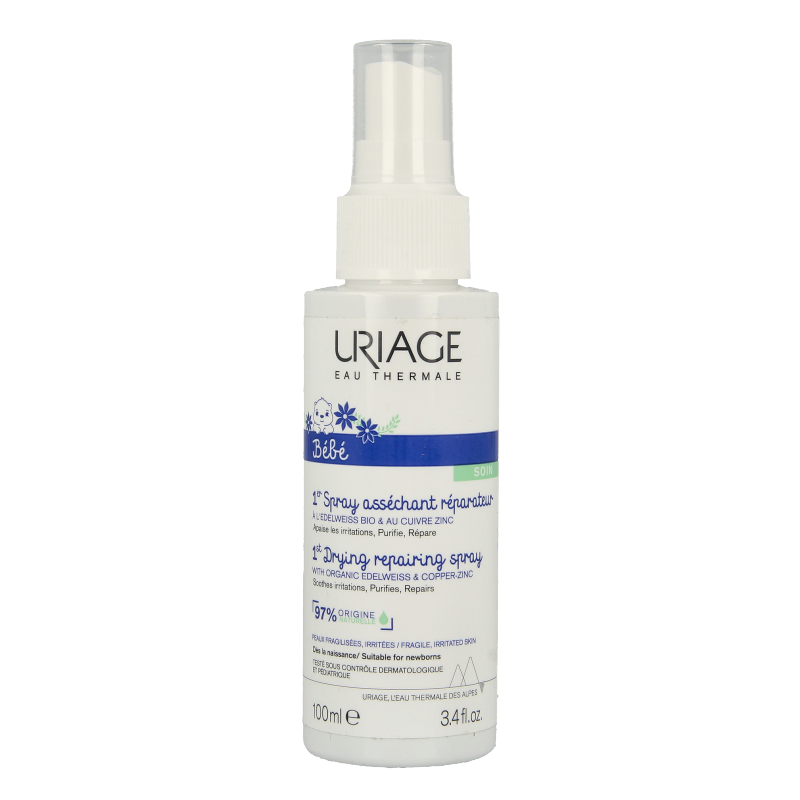 Uriage Bebe 1er spray cu-zn+ 100 Milliliter