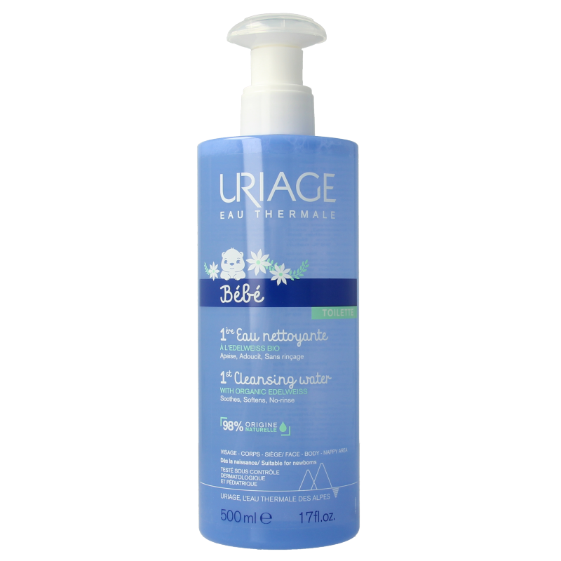 Uriage Bebe 1ere eau nettoyante fp 500 Milliliter