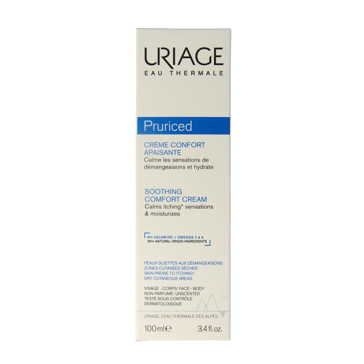 Uriage Pruriced creme 100.00 Milliliter