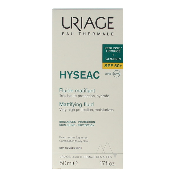 Uriage Hyseac fluide SPF50+ 50.00 Milliliter