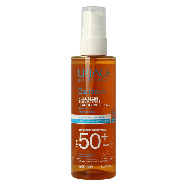 Uriage Bariesun SPF50+ olie 200.00 Milliliter