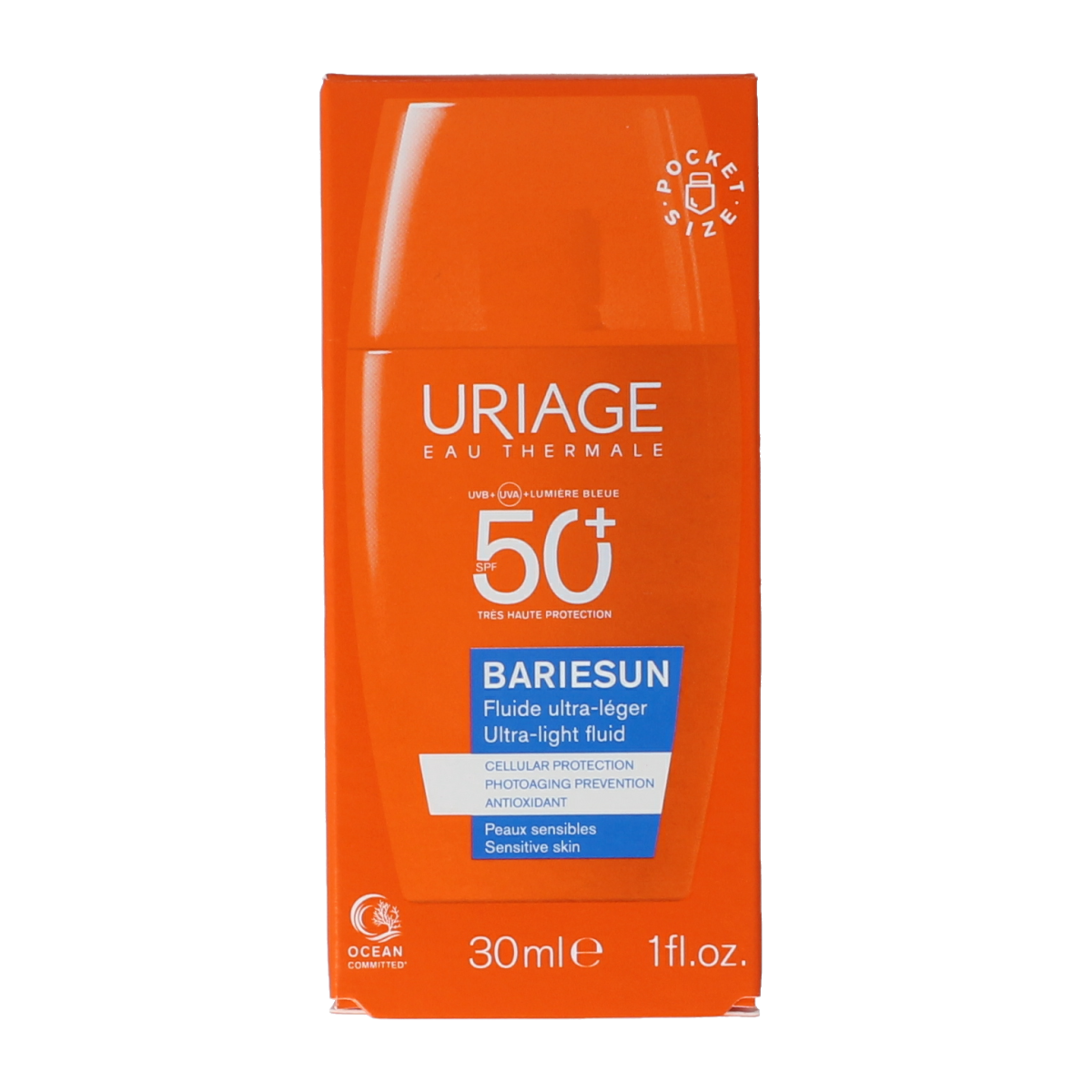 Uriage Bariesun fluid ultralight SPF50 30.00 Milliliter