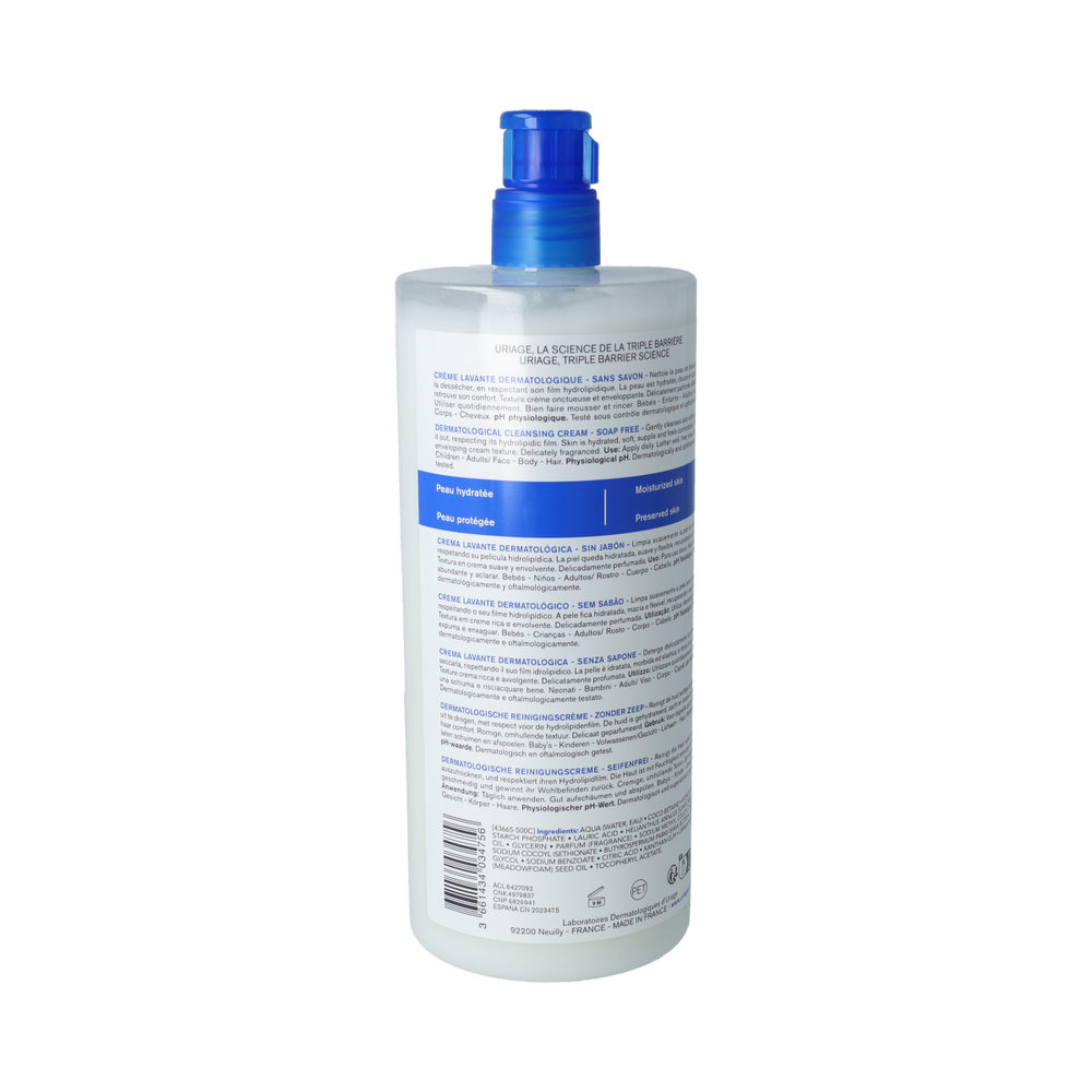 Uriage DERM-PHY CREME LAVANTE DERMATOLOGIQUE 1.00 Liter