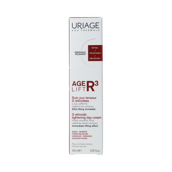 Uriage AGE LIFT R3 CR JOUR LISS FERM FP 40ML 40.00 Milliliter