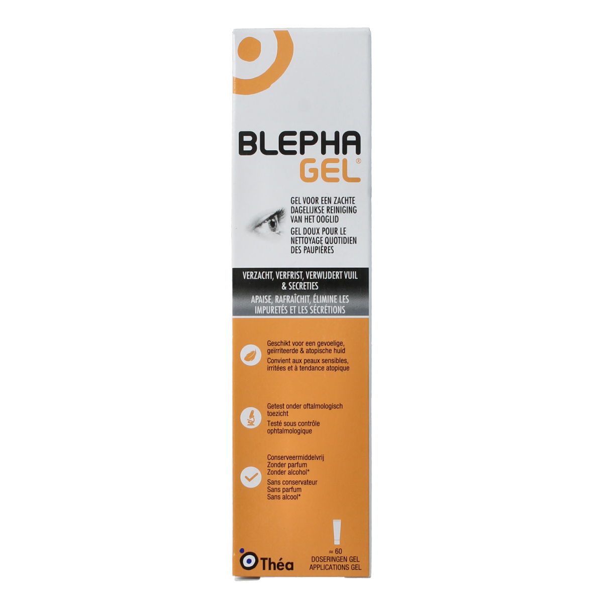 Blephagel Ooglid reinigingsgel 30.00 Gram