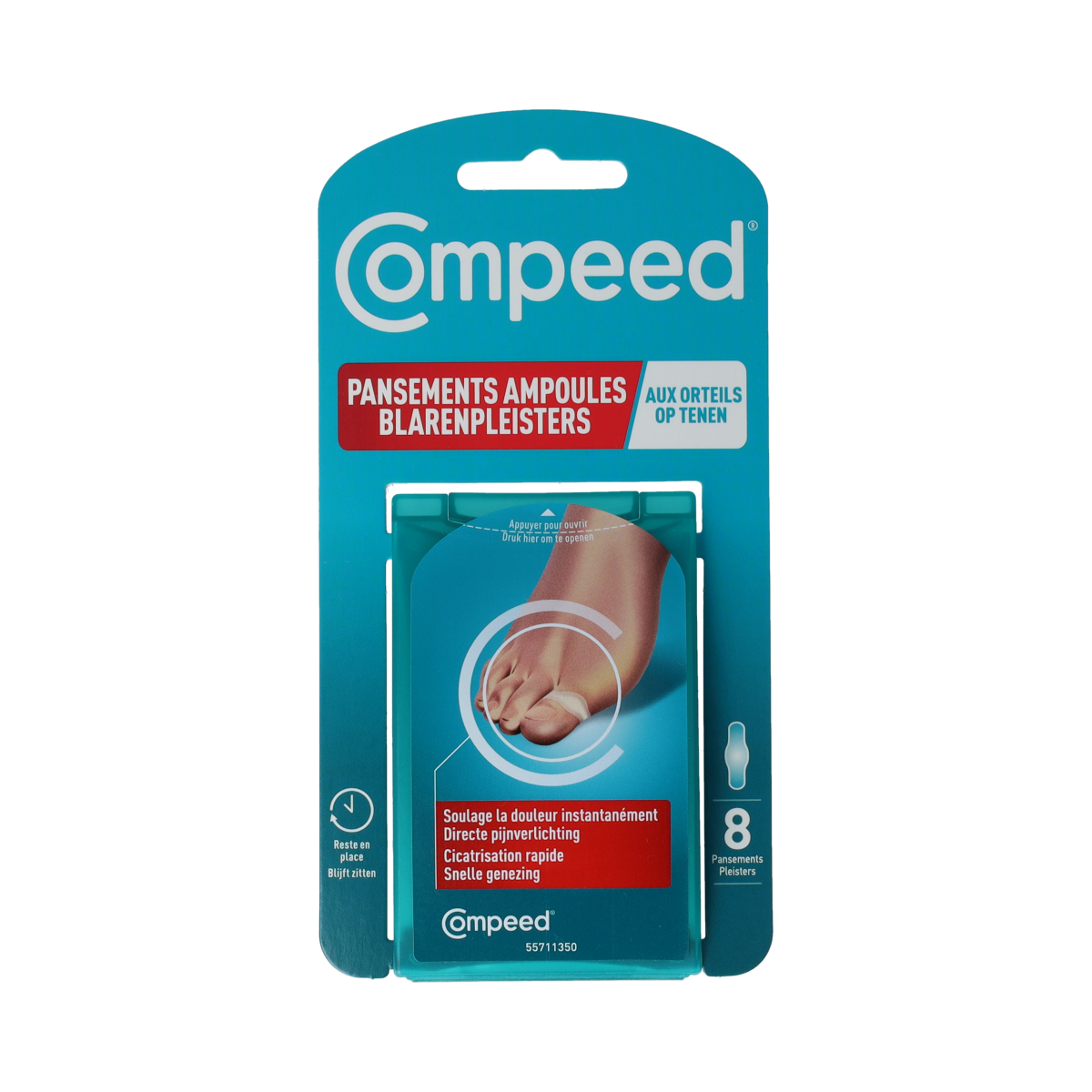 Compeed Blarenpleister op tenen 8.00 Stuks