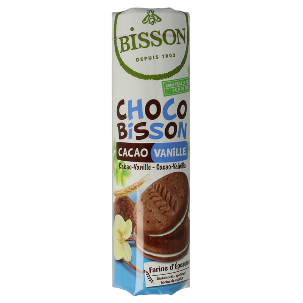 Bisson Choco Bisson cacao vanille bio 300.00 Gram