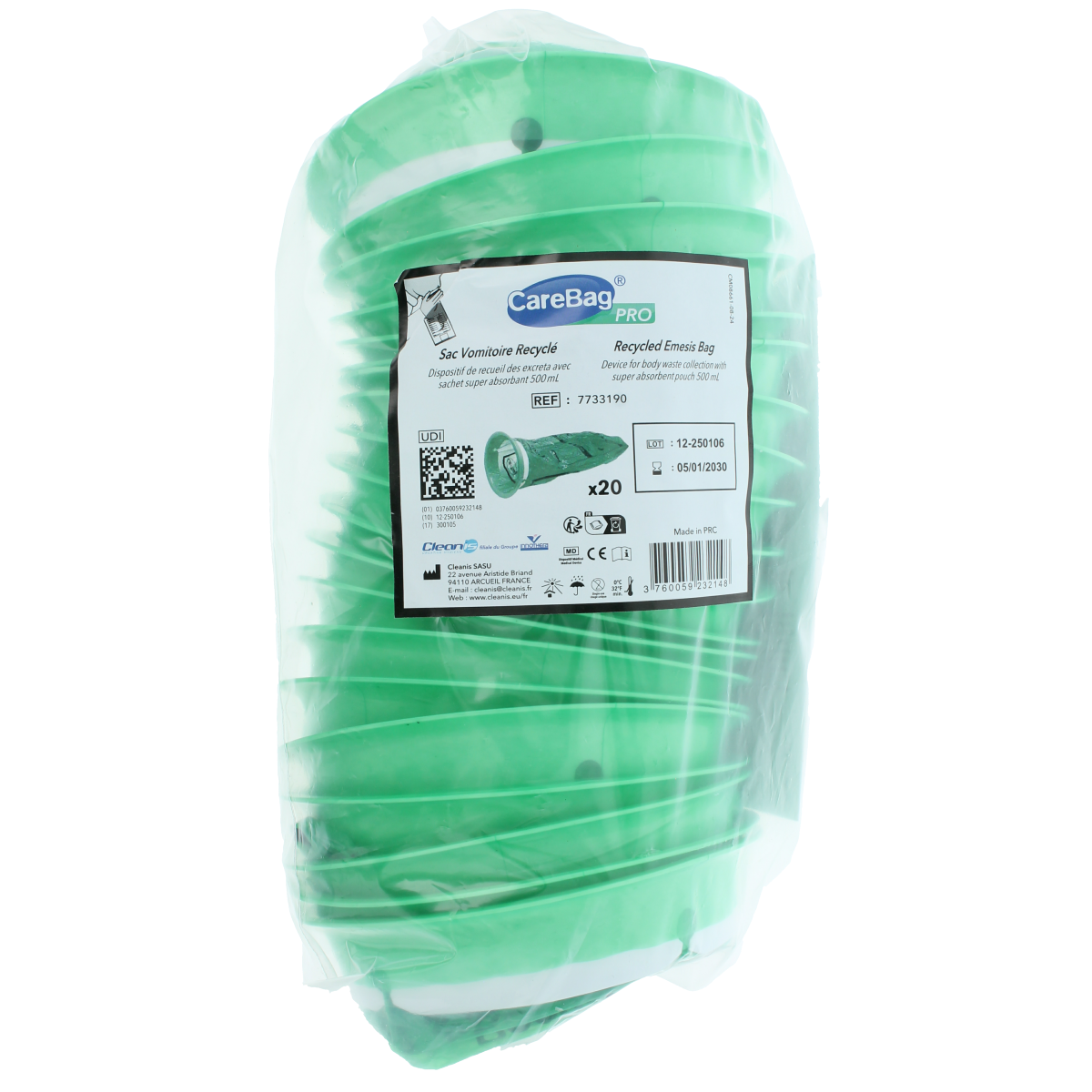 CareBag Braakzak pro 20.00 Stuks