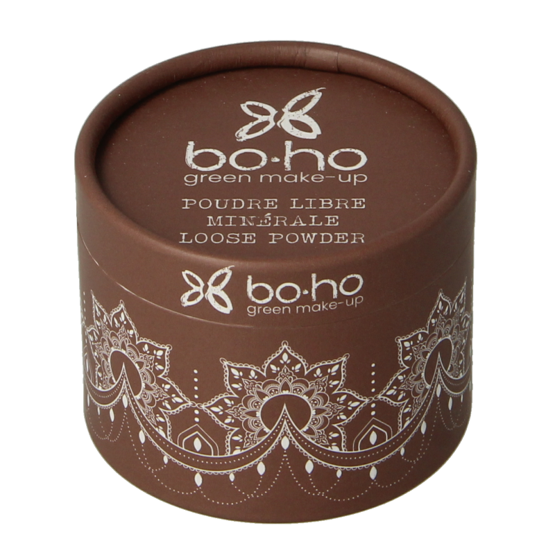 Boho green makeup Mineral loose powder beige clair 01 10 Gram