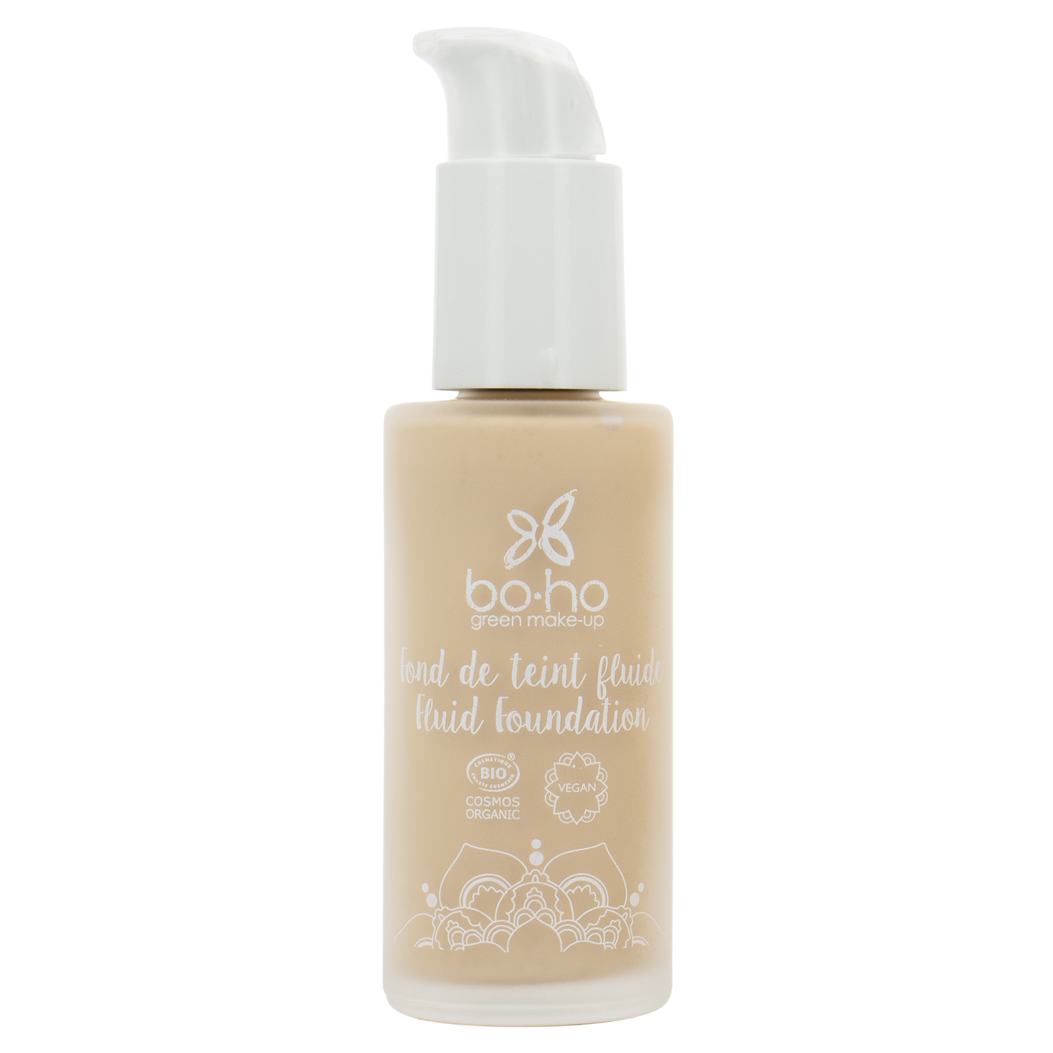 Boho green makeup Liquid foundation 01 porcelain 30 Milliliter