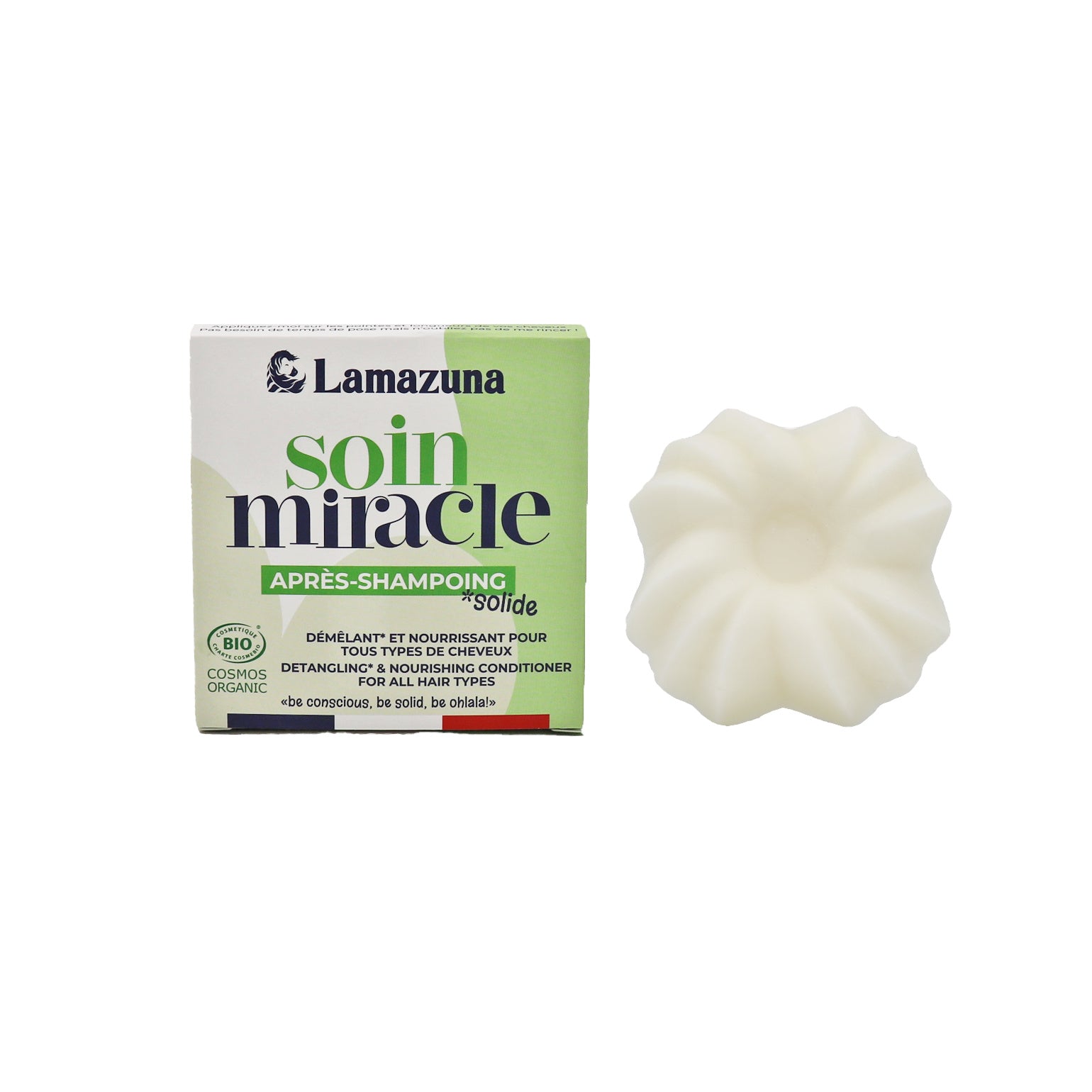 Lamazuna Conditioner bar detangling & nourishing 74 Gram