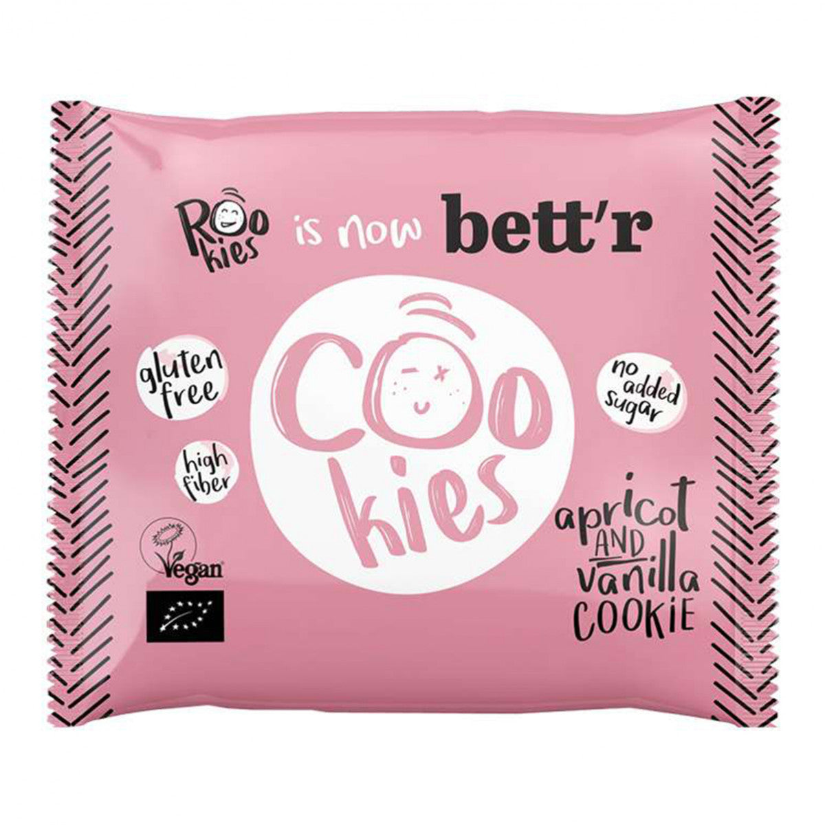 Rookies Cookie apricot & vanilla glutenvrij bio 40 Gram