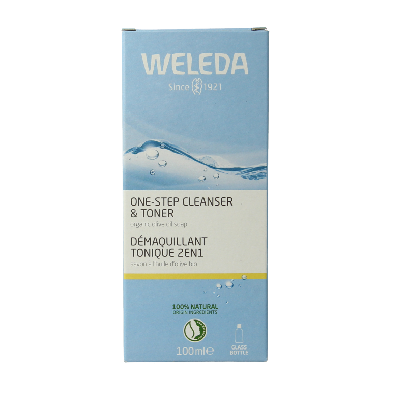 Weleda 2-in-1 Reiniger & toner 100 Milliliter
