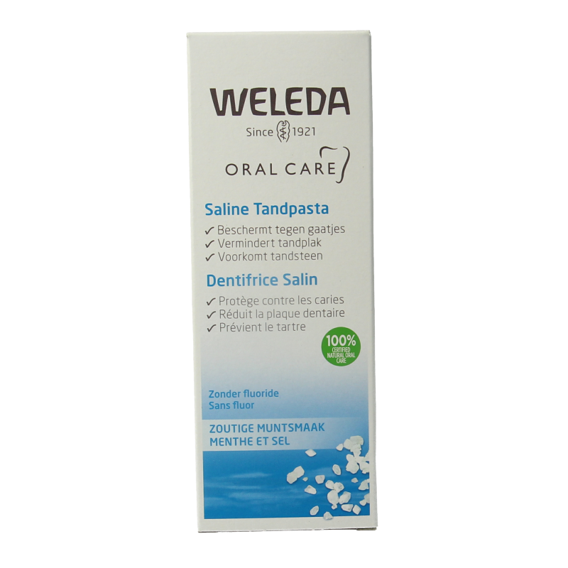 Weleda Oral care saline tandpasta 75 Milliliter