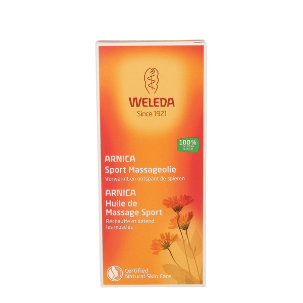Weleda Arnica sport massageolie 200.00 Milliliter