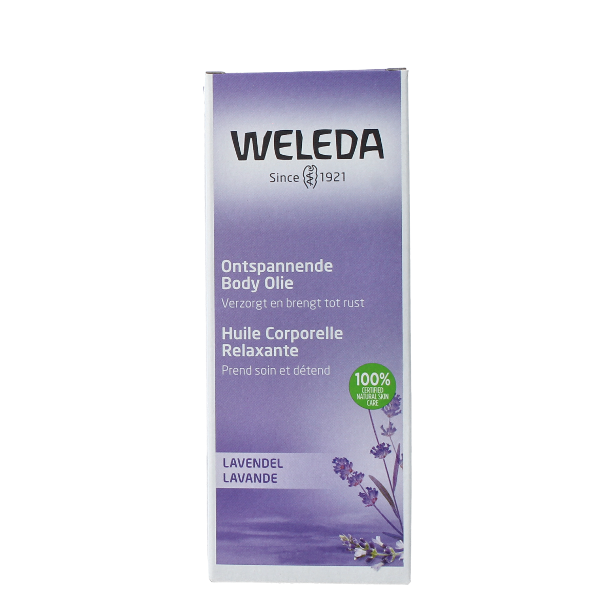 Weleda Lavendel ontspannende body olie 100.00 Milliliter