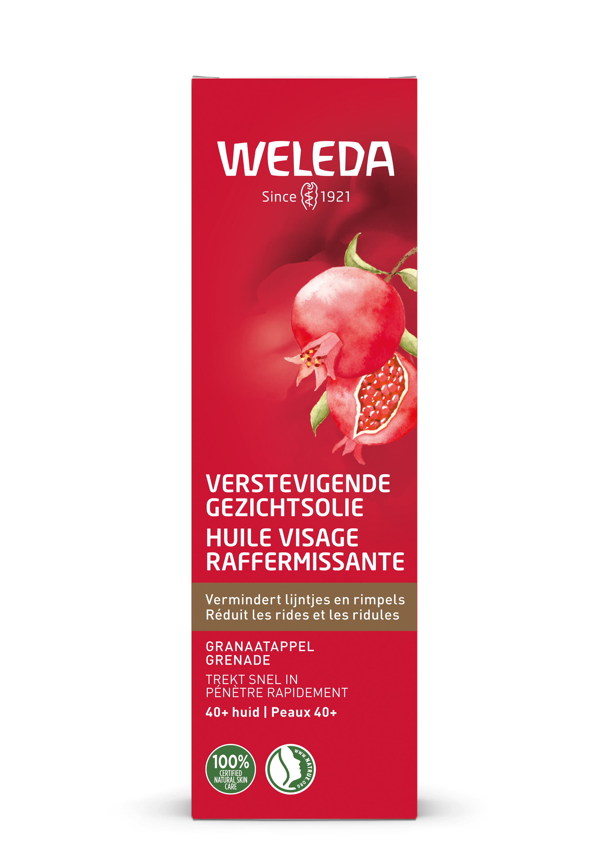 Weleda Granaatappel verstevigende gezichtsolie 30.00 Milliliter