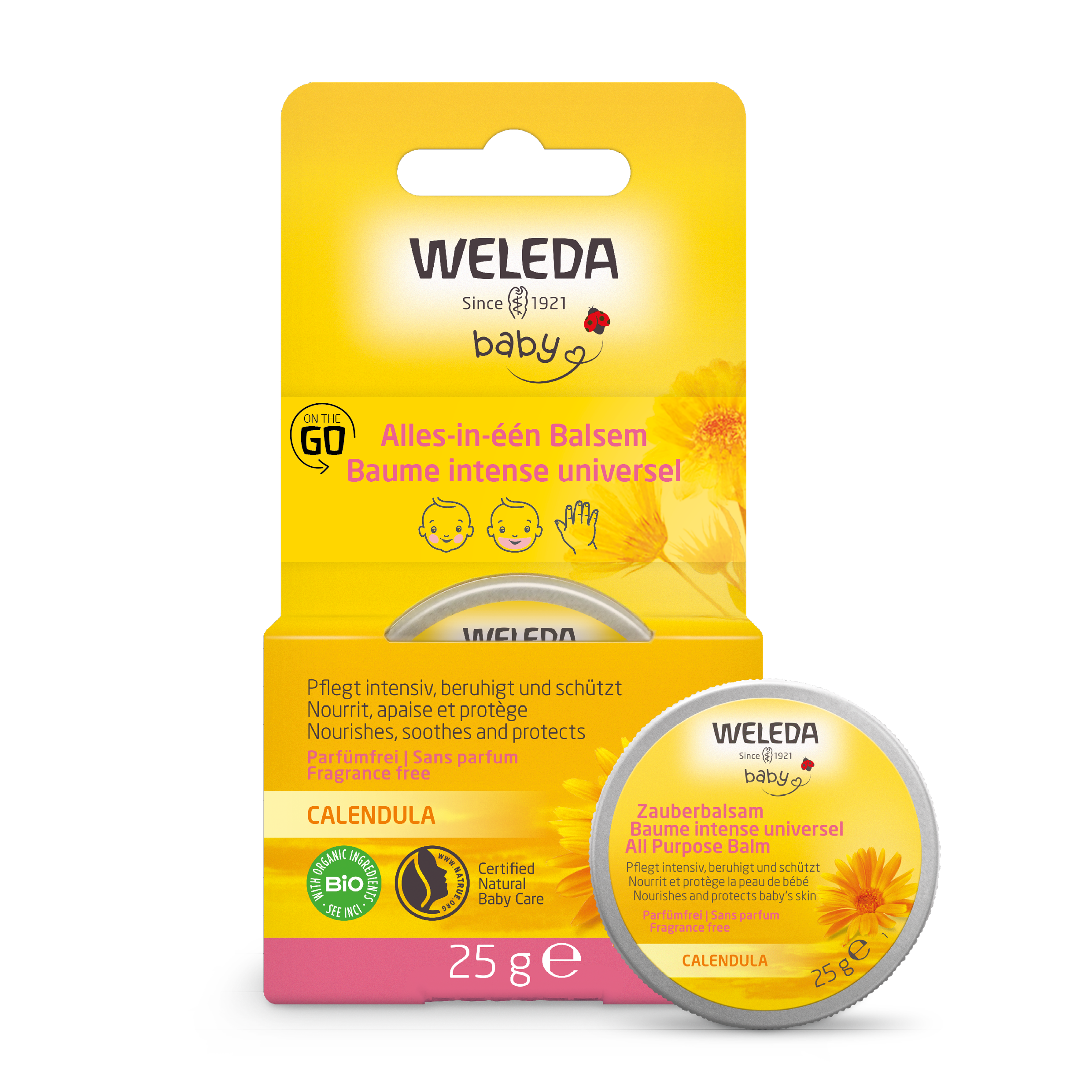 Weleda Calendula alles-in-een balsem 25.00 Gram