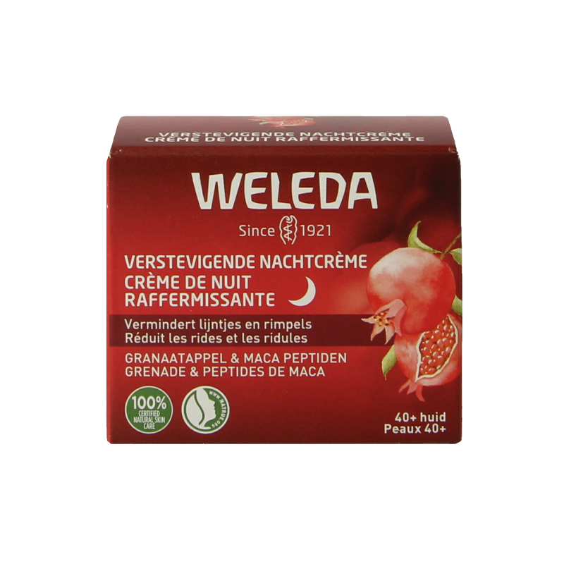 Weleda Granaatappel & maca verstevigende nachtcreme 40 Milliliter
